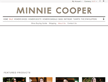 Tablet Screenshot of minniecooper.co.nz